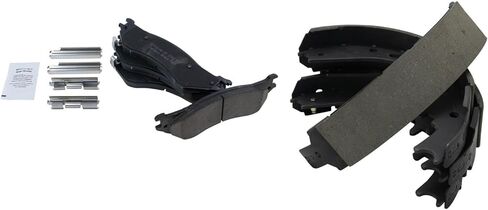 وسادات الفرامل الأمامية والخلفية من السيراميك متوافقة مع 1999-2003 Ford F-150 2000-2001 دودج رام 1500 1998 دودج B1500 in Saudi Arabia