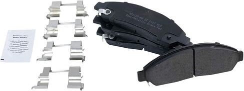 Front and Rear Brake Pads Semi Metallic Hardware Compatible with 2004-2008 Chevrolet Colorado 2004-2008 GMC Canyon 2006 Isuzu i-280 2006 Isuzu i-350 2007-2008 i-290 2007-2008 i-370 in Saudi Arabia