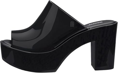 Melissa Mule Heel Collection - Fashion Sandal for Women - Iridescent Comfortable Mule Style - High-Shine Upper with Bubblegum Scent - Chic and Sophisticated in Saudi Arabia