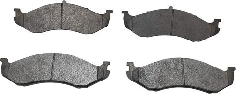 Front and Rear Brake Pads Semi Metallic Hardware Compatible with 1990-2001 Jeep Cherokee 1990-1992 Comanche 1990 Wagoneer 1990-2000 Wrangler in Saudi Arabia