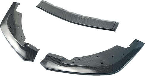3Pcs Front Bumper Lip Splitter Compatible with for Ford Mustang GT500 MP Style 2015-2022 Front Lower Lip Trim Protection Splitters Spoiler (Carbon Fiber Print) in Saudi Arabia