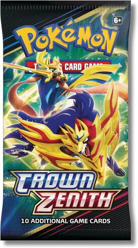 Pokemon Sword & Shield Crown Zenith Booster Pack in Saudi Arabia