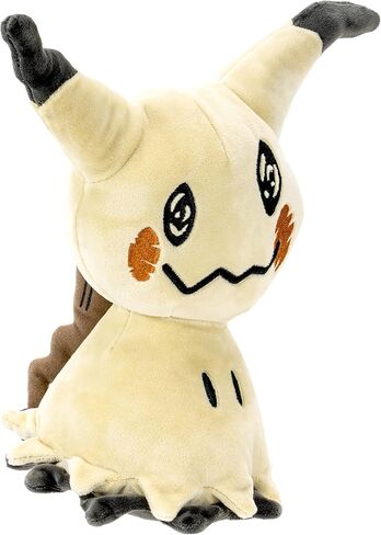 بوكيمون بلش 20 سم ميميكيو - أصفر/بني - لعبة بوكيمون الرسمية المحشوة القابلة للتجميع للأطفال بعمر سنتين فما فوق in Kuwait