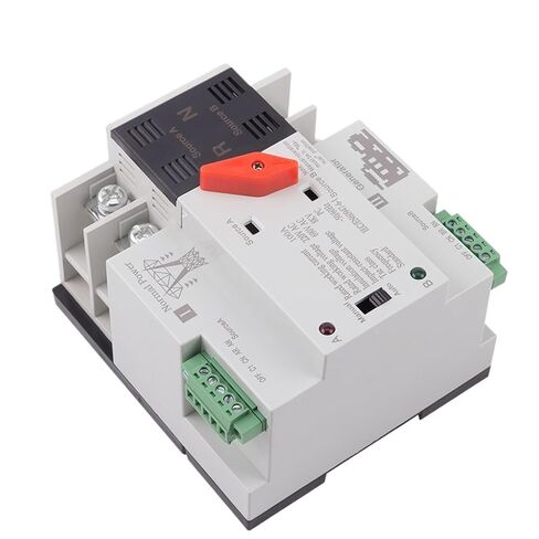 W2R 2P 100A 220V ATS Power Automatic Transfer Switch Electrical Selector Switches Circuit Breakers Generator Part in Saudi Arabia