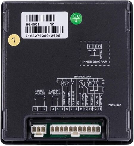 HGM501 Start Stop Genset Controller Module Diesel Gasoline Generator LED Digital Dsplay Control Panel Parts DC 9-18V in Saudi Arabia