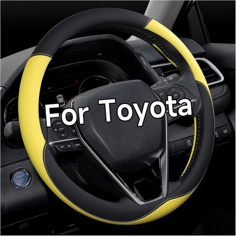 Steering Wheel Cover for Toyota 4 Runner Tacoma Sequoia Trndra Sienna Steering Wheel Grip 15.5-16 inches (Pink) in Saudi Arabia