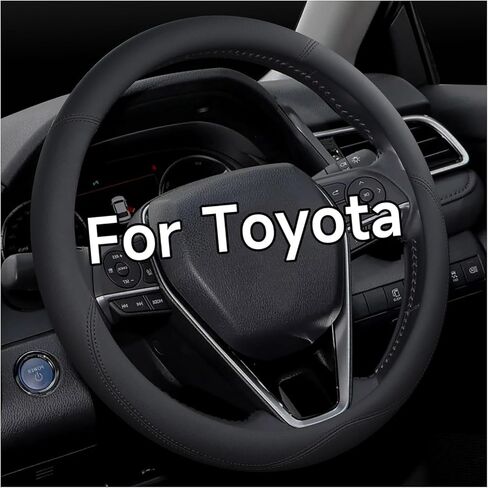 Steering Wheel Cover for Toyota 4 Runner Tacoma Sequoia Trndra Sienna Steering Wheel Grip 15.5-16 inches (Pink) in Saudi Arabia