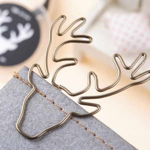 12 Pack Cute Office Paper Clips, Nonskid Funny Paper Clips for Office School Supplies Animal Paperclips Bookmarks Assorted Color and Shapes in Saudi Arabia