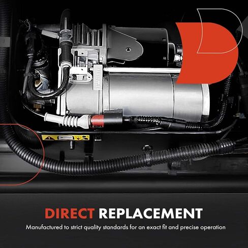 A-Premium Air Suspension Compressor Compatible with BMW E70 E71 Series X5 2007-2013, X6 2008-2014, with Solenoid, Replace# 37206859714, 37206799419 in Saudi Arabia