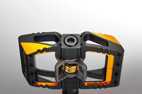 Crankbrothers Mallet DH Mountain Bike Pedals - Silver Edition - MTB DH Downhill Optimized Platform - Clip-in System Pair of Bicycle Bicycle Mountain Bike Pedals (Cleats Included) in Kuwait