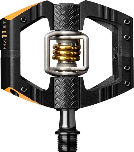 دواسات الدراجة الجبلية Crankbrothers Mallet DH - الإصدار الفضي - منصة MTB DH Downhill المُحسّنة - زوج نظام مشبك من دواسات الدراجة الجبلية (تشمل المرابط) in Kuwait