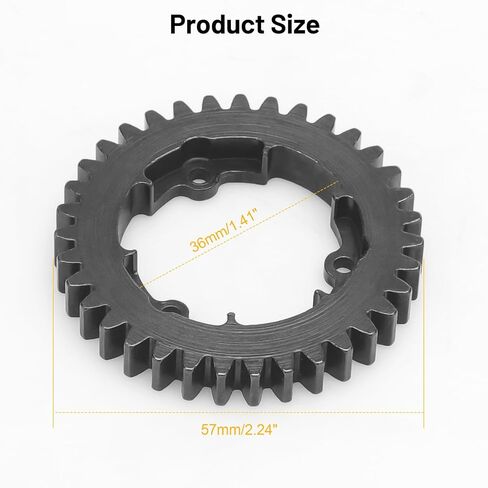 35T 1.5 Mod Spur Gear، Daitoku RC Car Gear الرئيسي لـ Traxxas 1/5 X-Maxx 6S 8S 1/6 XRT in Saudi Arabia