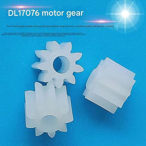 10-Pack 9-Tooth 0.5 Mod Plastic Motor Gears for RC Cars, Robotics & DIY Models – High-Precision Mini Gear Set for N20/DC Motors, Four-Wheel Drive & STEM Projects in Saudi Arabia