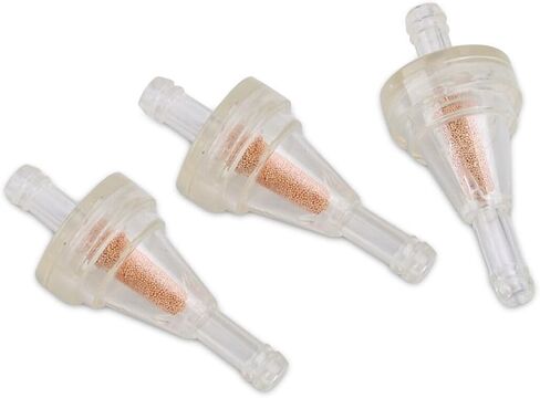 10x 1/4" Inline Gas Fuel Filter Fits Off-Road Bike ATV UTV Snowmobile - in Saudi Arabia