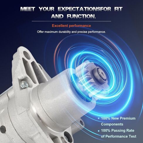 محرك بدء التشغيل 28100-03100 لـ Avalon V6 3.0L 1998-2004 Camry V6 3.0L 2002-2005، Highlander V6 3.0L 2001-2003 محرك بدء التشغيل لـ ES300 V6 3.0L 1998-2001، RX300 V6 3.0L 1999-2003 البديل 28100-74270 in Saudi Arabia