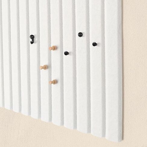 Large Cork Board for Office and Home -12 Pack- 11.8"x11.8" Wall Panel, Felt Tiles Bulletin Board with Removable Adhesive Tabs for Office Wall Decor, Push pin Board for Home Office Organizer (White) in Saudi Arabia