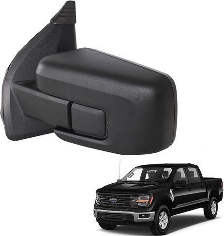 Marretoo for Ford F150 Left Driver Side Door Mirror replacement for 2021 2022 2023 2024 2025 F-150 Accessories 5Pins Power Glass Heated Blind Spot Glass ML3Z17683UA LH in Saudi Arabia