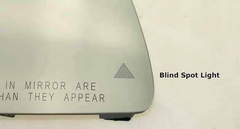 NEW Side Mirror Glass FOR Mercedes GLA180 GLA200 GLA250 Passenger side 2014-2017 With Heated Blind Spot Light Warning Words, clear, GLA 2014-2017, 9.84x7.87x1.18 inches in Saudi Arabia