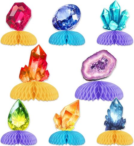 8 Pcs British UK Honeycomb Centerpieces Decorations, London Table Toppers Decor, England 3D Table Signs for National Day Baby Shower Birthday Party Supplies in Saudi Arabia