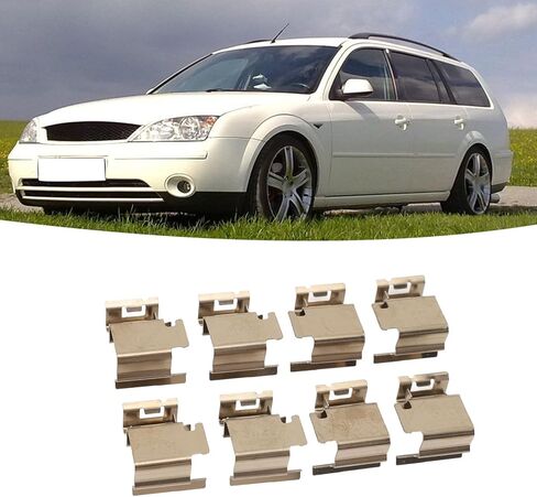 Rear Brake Pad Fitting Kit BPF1298A Brake Pad Rattle Shim Clip for Mondeo MK3 2003 to 2007 in Saudi Arabia