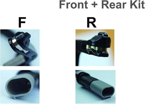 10 Set Brake Pad Wear Sensor Kit for BMW for X5 2007-2010 for X6 2008-2010 Placement on Vehicle Front,Rear Brake Pad Wear in Kuwait