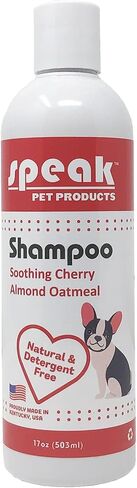 Natural Dog Shampoo with Pump, Soothing Cherry Almond Oatmeal, 1 Gallon in Saudi Arabia