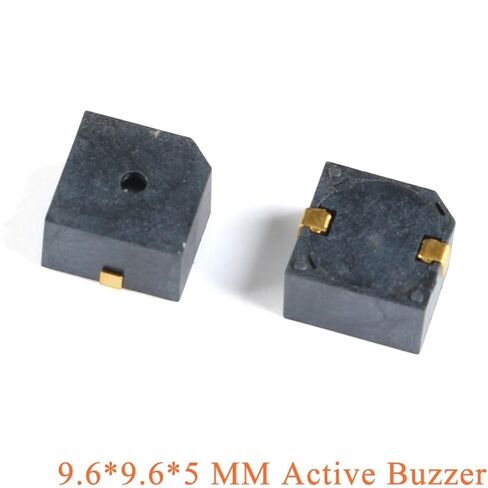 10PCS Buzzer 5020 7525 8530 9650 1230 9032 3V 3.6V 5V Magnetic MINI Active Passive Piezo Buzzers Loudspeaker Electronic Kit(9650-5V Active) in Saudi Arabia