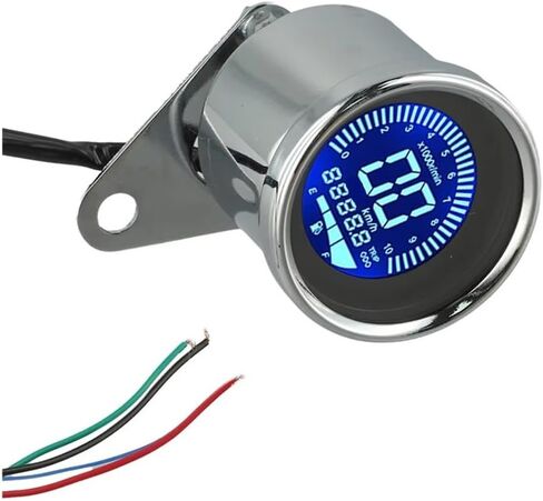 Motorcycle Speedometer Motorcycle Tachometer Digital Odometer Tachometer Accessories Dual Tachometer Odometer Instrument Panel in Saudi Arabia