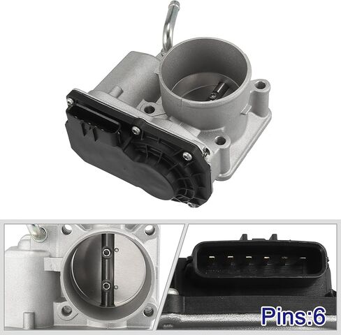 X AUTOHAUX 22030-0D031 22030-22041 مجموعة جسم الخانق الإلكترونية للسيارة لتويوتا ماتريكس كورولا 2005-2008 لبونتياك فيبي 2005-2008 in Saudi Arabia
