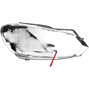 Car Front Headlight Lens Covers Fit For VW Fit For VW Fit For Golf 6 MK6 GTI R 2010-2014 Transparent Lampshade Headlamp(1pc Right Side) in Saudi Arabia