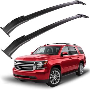 350 LBS Roof Rack Cross Bars Compatible with Chevy Tahoe 2021-2025, Chevrolet Suburban, GMC Yukon XL, Cadillac Escalade ESV Lockable Aluminum Rails Rooftop Bike Snowboard Skiboard Luggage Carrier in Saudi Arabia
