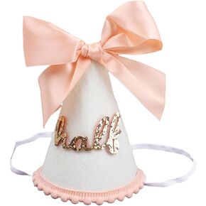 Half Birthday Hat, 6 Months First Birthday Crown Decorations for Baby Girl Party in Saudi Arabia
