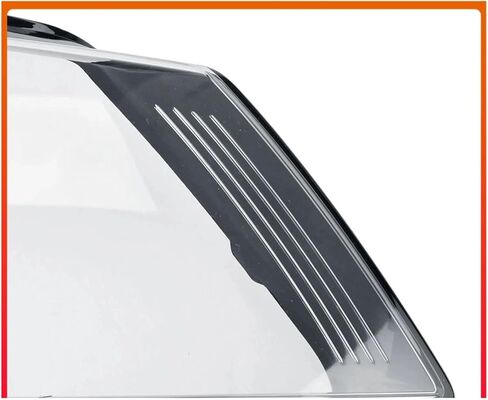 سيارة الجبهة عدسة المصباح الأمامي غطاء A3 8P S-line S3 RS3 تجميل جميع الموديلات 2008-2012 شفاف عاكس الضوء كشافات غطاء (الجانب الأيسر) in Saudi Arabia