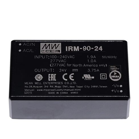 IRM-90 IRM-90-12 IRM-90-15 IRM-90-24 IRM-90-48 وحدة الطاقة الخضراء AC-DC PCB-Mount (IRM-90-48) in Kuwait