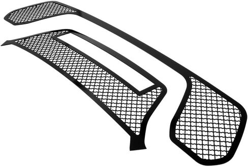 APS Premium Stainless Steel Black Mesh Grille Grill Insert Compatible with Ram 1500 2019 20 21 22 23 2024 Rebel Main Upper N19-K30257D in Saudi Arabia