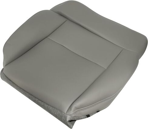 GXARTS Driver Side Bottom Replacement Microfiber Leather Seat Cover Gray Compatible with Ford F150 2004 2005 2006 2007 2008 in Saudi Arabia