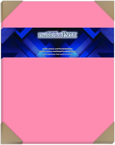 25 Pink 65lb Cover|Card Paper - 8.5 X 14 Inches Legal & Menu Size - 65 lb/pound Light Weight Cardstock - Quality Printable Smooth Surface for Bright Colorful Results in Saudi Arabia
