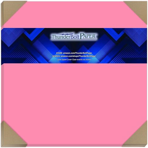 25 Pink 65lb Cover|Card Paper - 8.5 X 14 Inches Legal & Menu Size - 65 lb/pound Light Weight Cardstock - Quality Printable Smooth Surface for Bright Colorful Results in Saudi Arabia
