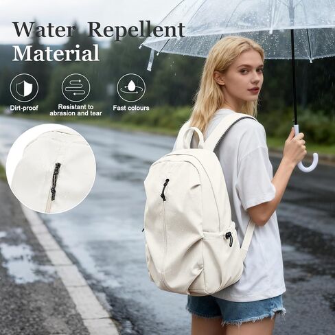 weradar Simple Black School Backpack For Women Men,Waterproof College Backpack,High School Bookbag For Teens Boys Girls,Lightweight Casual Daypack Travel Backpack in Saudi Arabia