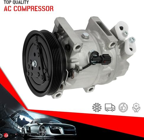 CCIYU A/C Compressor with Clutch A/C Air Compressor for Car 1999-2000 for INFINITI QX4 3.3L Air Conditioning Compressor for 926000W001 in Saudi Arabia