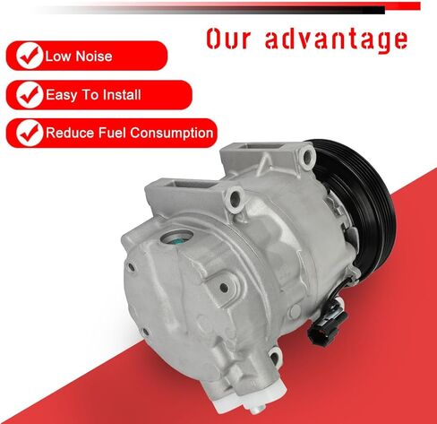 CCIYU A/C Compressor with Clutch A/C Air Compressor for Car 1999-2000 for INFINITI QX4 3.3L Air Conditioning Compressor for 926000W001 in Saudi Arabia