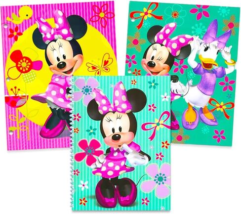 Minnie Mouse School Supplies Value Pack Set - Bundle with Disney Folder, Notebook, Erasers, Stickers, and More | Minnie Back to School Classroom Set in Saudi Arabia