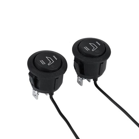 2 حزمة من مفاتيح استبدال لوحة تبديل مقعد السيارة مع مؤشر ضوئي للتشغيل/الإيقاف، تحكم عالي/منخفض للمركبات والسيارات والشاحنات الصغيرة، طقم مريح لسخان مقعد السيارة in Kuwait