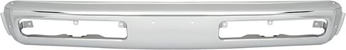 KUAFU Front Bumper Face Bar Compatible with 1993-1997 Nissan D21 Pickup & Pathfinder Models, Bumper Cover Impact Bar Replacement for 6201457G25 NI1002101 Chrome Silvery Steel in Saudi Arabia