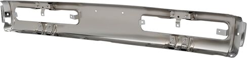 KUAFU Front Bumper Face Bar Compatible with 1993-1997 Nissan D21 Pickup & Pathfinder Models, Bumper Cover Impact Bar Replacement for 6201457G25 NI1002101 Chrome Silvery Steel in Saudi Arabia