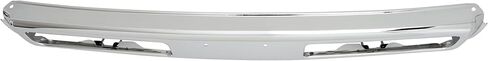 KUAFU Front Bumper Face Bar Compatible with 1993-1997 Nissan D21 Pickup & Pathfinder Models, Bumper Cover Impact Bar Replacement for 6201457G25 NI1002101 Chrome Silvery Steel in Saudi Arabia