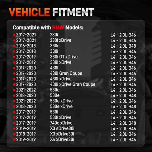 ترقية غطاء فلتر زيت المحرك الألومنيوم مع مبرد الزيت وحشيات متوافق مع 2016-2022 BMW 230i 330e 330i 430i 530e 530i 740e X3 X4 B46 B48 L4 2.0L محرك توربو استبدال # 11428596283 in Saudi Arabia