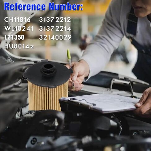 Oil Filter Compatible with VoIvo S60/V60 2015-2023, XC70/S80 2015-2016,XC40 2019-2023,XC60 2015-2023,XC70/S80 2015-2016,XC90 2016-2023,S90/V90 Cross Country 2017-2023,S60 Cross Country(10K Miles) in Saudi Arabia