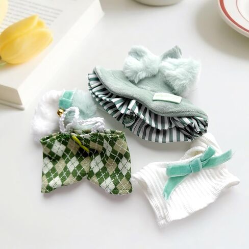 17cm Doll Clothing Set, Cute Fashion Witch Style Dolls Clothes Accessories for Outfit Jumpsuits Set Compatible with 17cm (Blue) in Saudi Arabia