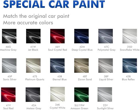 41V Soul Red Touch Up Paint for Mazda, DIY Car Paint Scratch Repair Kit, Quick & Easy Fix Automotive Scratch Repair for CX-5/CX-9/CX-3/Mazda3/MX-5/Mazda6/Miata/Mazda2 in Saudi Arabia